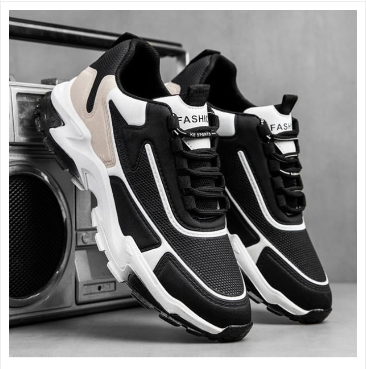 Men’s Night Ride Shoe – Black & Bold