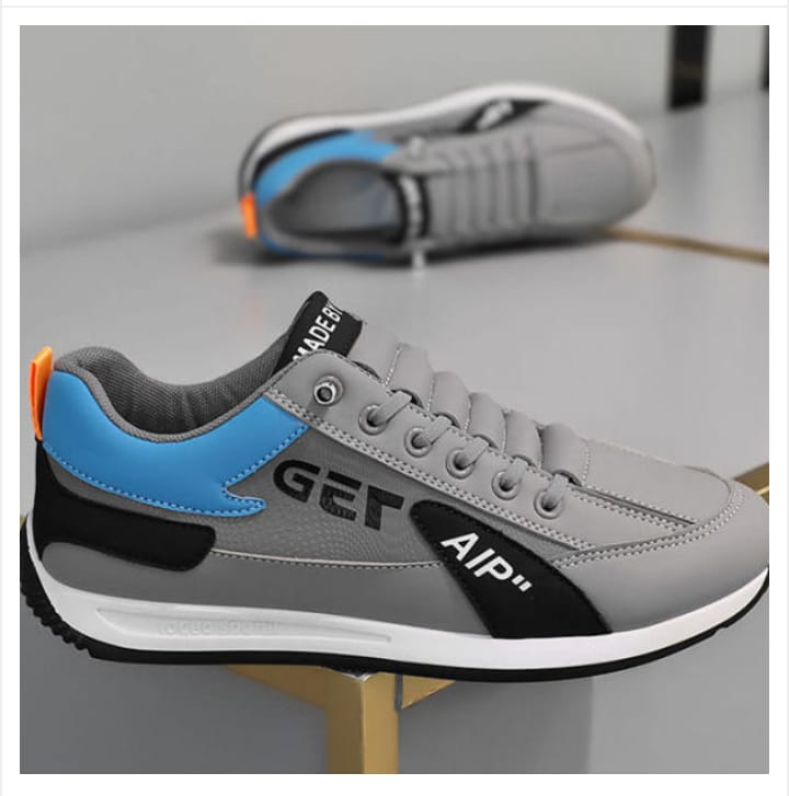 Men’s Gray Pace Shoe – Light & Cool
