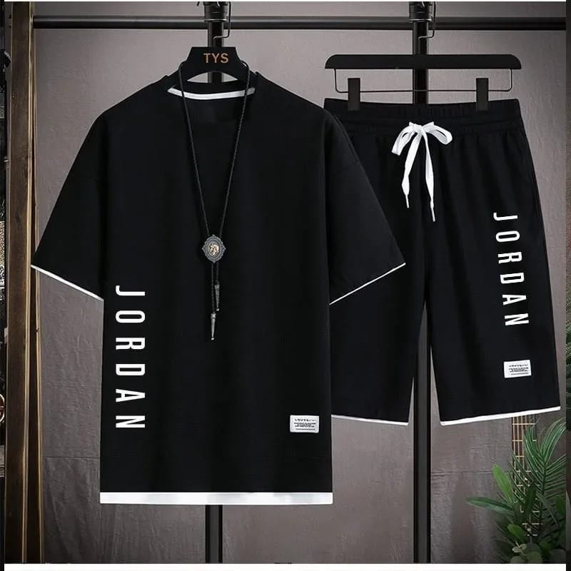 Jordan Half Pant & T-Shirt Combo Set