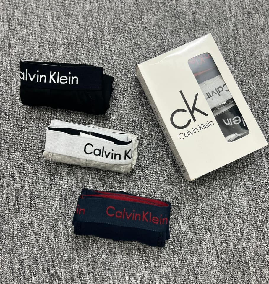 3PCS Premium Calvin Klein Cotton Underwear Combo